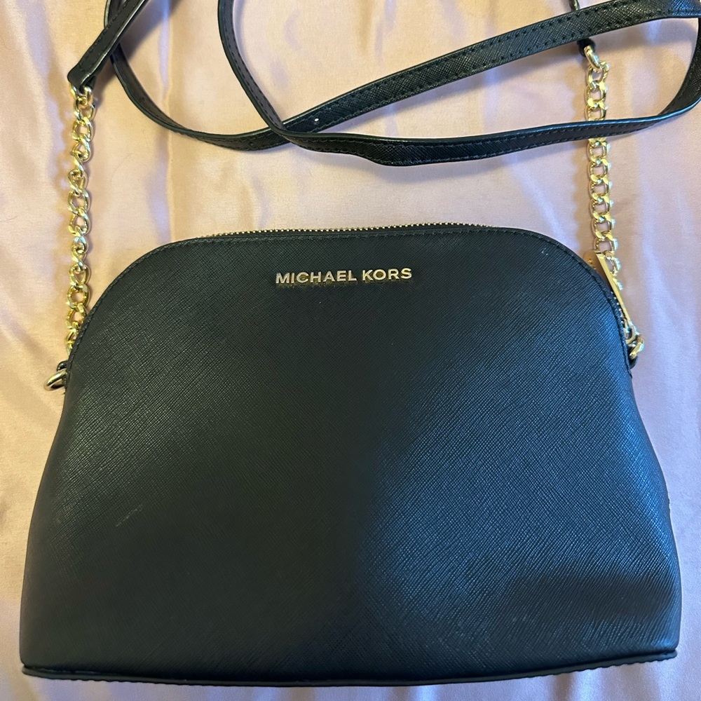 Michael Kors Black Crossbody Purse